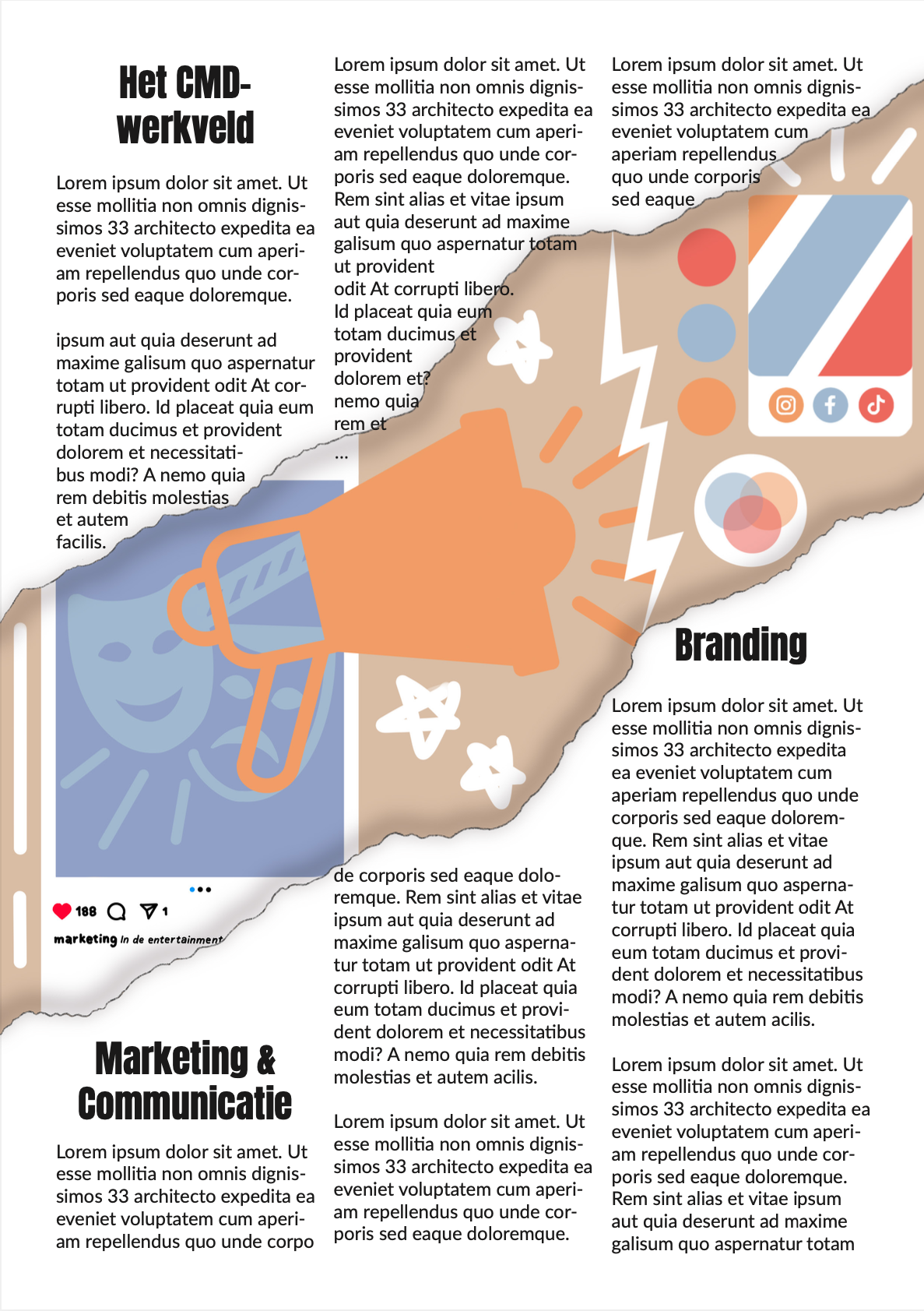 1ste versie van spread 3 linkerkant