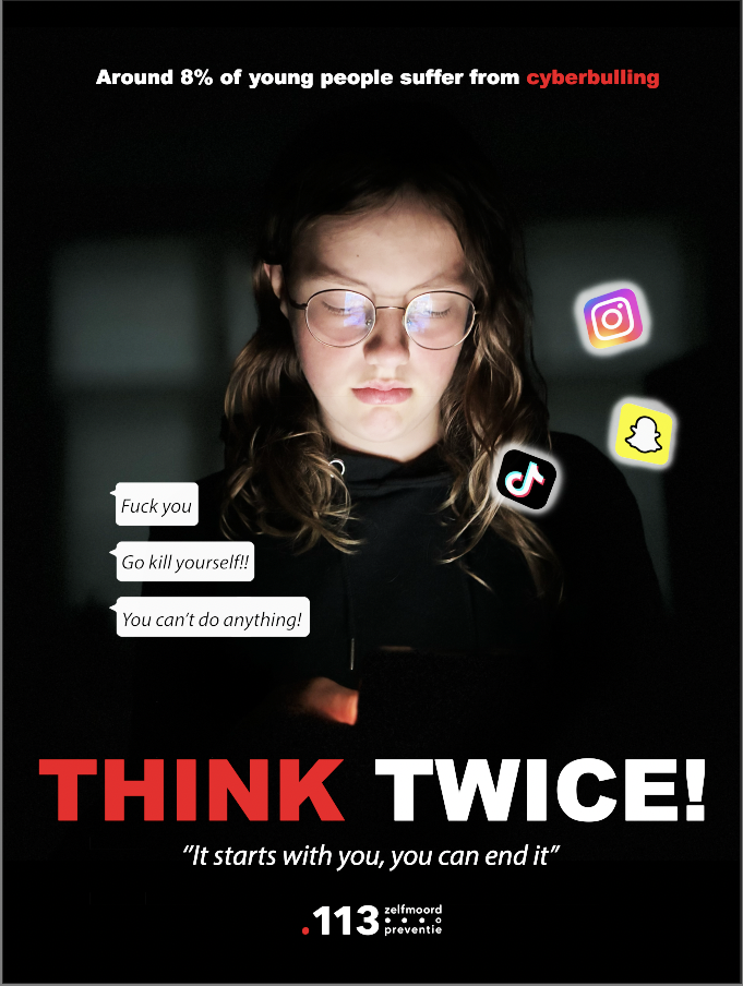 De eerste uitwerking van de campagneposter